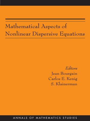 cover image of Mathematical Aspects of Nonlinear Dispersive Equations (AM-163)